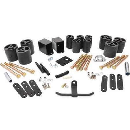 ZONE OFFROAD Zone Offroad ZONF1251 1999-2004 Ford F250-350 4WD 2.5 in. Suspension Box Kit ZORZONF1251